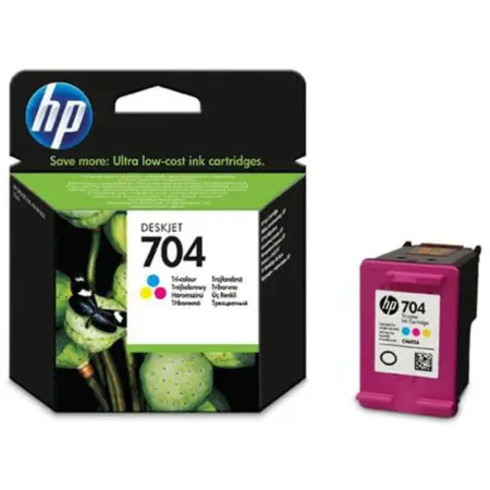 HP 704 kolorowy - Tusz HP CN693AE do HP DeskJet Ink Advantage 2000, 2010, 2020, 2060